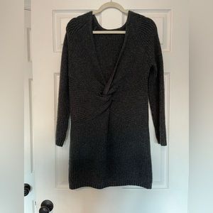 Aerie sweater dress gray SZ small